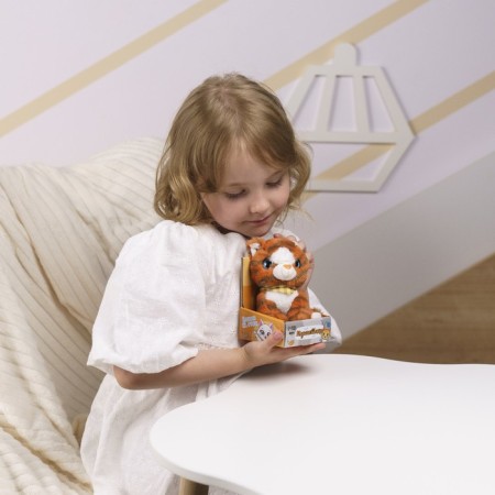 Soft toy "cat" red-7