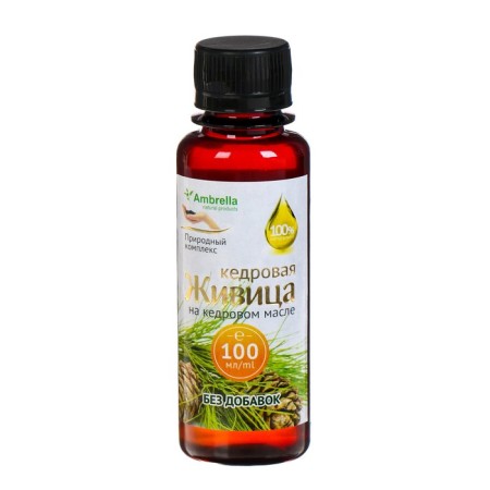 Cedar lifting in cedar oil without additives, from cholesterol, 100 ml-1