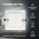 Lamp built -in era LED, IP40, 18W, 218x218x27.5 mm, 4000k, 1680lm, white color