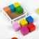 Wooden cubes "Mini" 9 pcs., 2.7 × 2.7 cm, Mix color, volume
