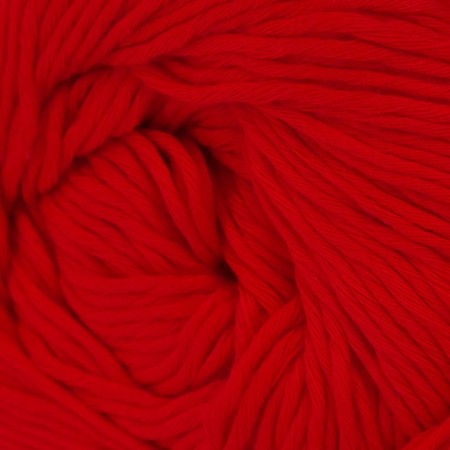 Yarn "Bouquet Unicolor" 100% cotton 200m/100g (3217 red)-2