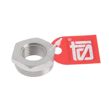 Futorka STI, 1 "x 1/2", nickelized brass