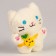 Puzzles with a soft toy "Cat"