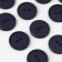Button, 2 punctures, d = 20 mm, the color is dark blue