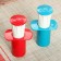 Press for garlic shares "cone", 11 cm, color mix