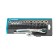 Set of end heads GROSS 14142, 36 items, ratchet 120 teeth, 1/4 ", CRV