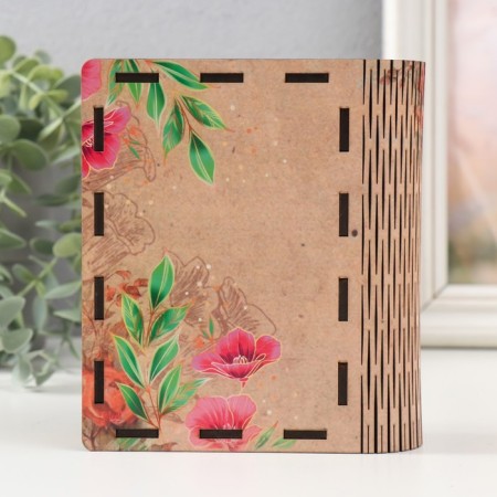 Caste-Kniga "Flowers" 14x12x5 cm-4