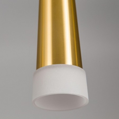 Suspended Citilux “Vegas” CL227012, 7x7x55 cm, 1x7W, LED, brown color-3