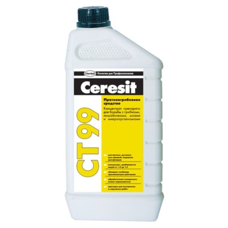 Antifungal agent for mineral bases (concentrate) "Ceresit ST 99", 1 kg (480 pcs/PAL)