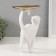 Souvenir Polystone stand "White Cat" 8.5x18x23 cm