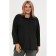 Female shirt, size 60, black color