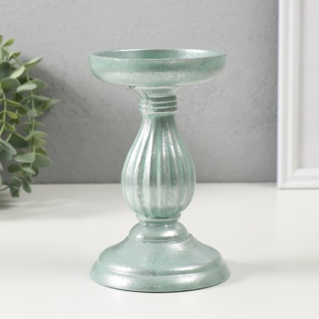 Summary of the tree per 1 candle d = 9 cm "Ferdinand" mint with a patina 10.5x10.5x17 cm