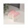 Coramics Coramics "Figure bean" Pink mother -of -pearl 7.3x7.3x4.5 cm