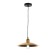 Suspension lamp ST LUCE. SL1017.203.01. Romo. 1x60 W, E27, 30x30 cm, black color