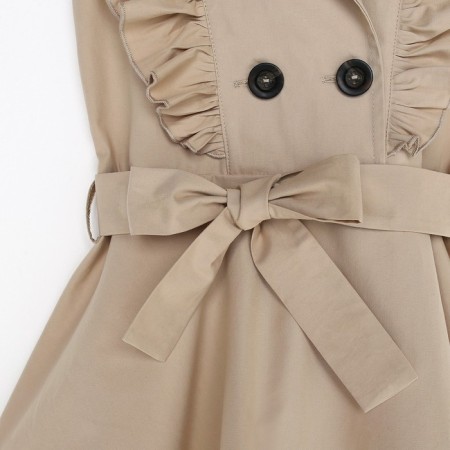 Baby Dressure KAFTAN, size 32 (110-116 cm), beige color-8