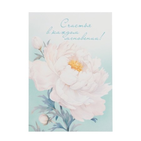 Set of mini-postcard "Flowers" 7.6 x 10.6 cm-8
