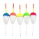 Flot Yaman "drop" with colored antenna, foam, 15 g, color mixt. 5 pcs.