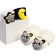 Gift set "rattles on pens and legs: cats", 4 pcs, crush me
