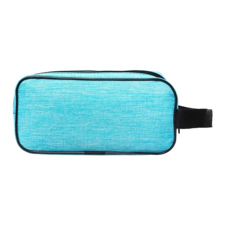 School Penal on the zipper Calligrata, 2 departments, turquoise-3
