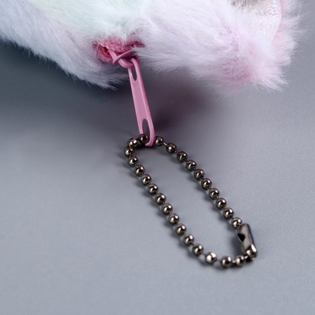 Penal School Soft "cat", 20 × 10 cm, plush, white color-5