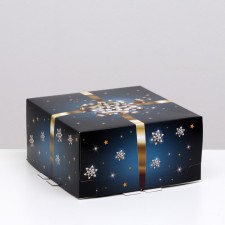Gold Bant cake box, 24 x 24 x 12 cm, 1.5 kg