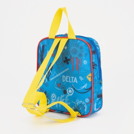 Baby backpack on lightning, blue color-3
