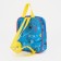 Baby backpack on lightning, blue color