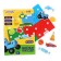 Developing toy "Fun Velcro", study colors, blue tractor
