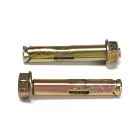 Anchor bolt of scrap, with a nut, galvanized, 10x60 mm, 110 pcs-1