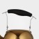 Gold stainless steel teapot, 2 l, 23 × 19 × 20 cm, gold color
