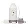 Thermos 1.8 l, with a glass flask, retains heat 12 hours, with a mug, brown