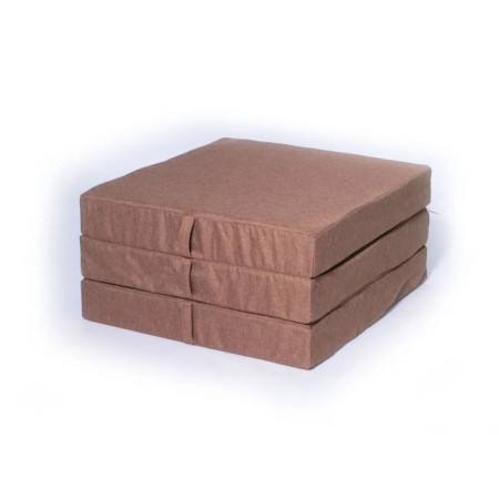 Pouffer "Mobile Matrass", size 67x61x33 cm, martial, brown-2