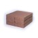 Pouffer "Mobile Matrass", size 67x61x33 cm, martial, brown