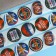 Stickers for flowers and gifts "Happy holiday", 4.4 x 4.4 cm, 252 pcs.