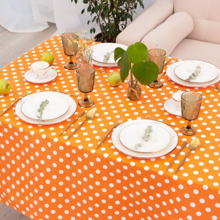 Bright citrus tablecloth 150x110 cm, 100% cotton-2