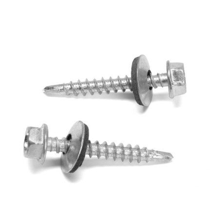 Roofing screws 4.8x35 mm, galvanized, 250 pcs.-1