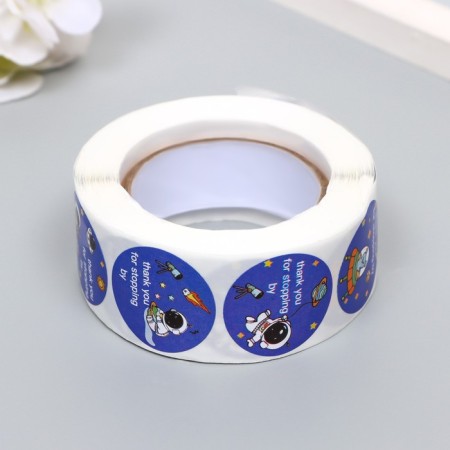 Stick Paper "in space" d = 2.5 cm 500 pcs in a rolon 3x6x6 cm-3