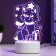 Light "Cat with a gift" Led RGB from the RISALUX network