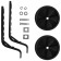 Additional Dream Bike wheels, for wheels 12-20 ", universal mount, black color