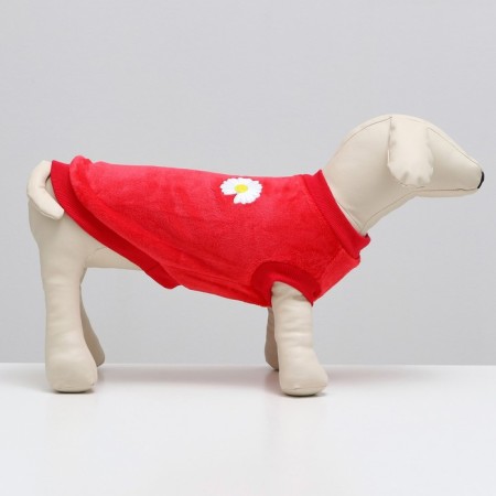 Sweatshirt "Chamomile", Velsoft, Size XL, Red (DS 40, Osh 32, OG 46 cm)-1