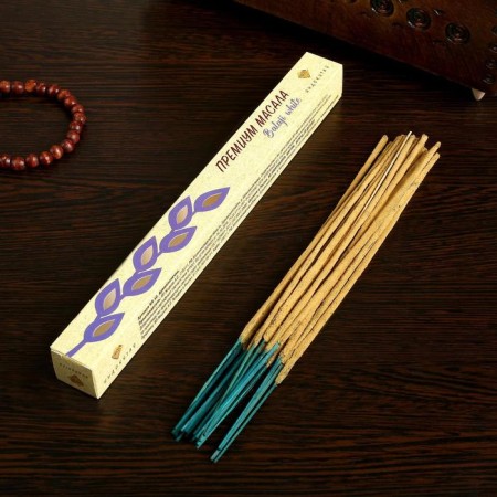 Incense "Premium Masala Baladzhiuite", 20 wands in packaging-1