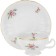 Cup 205 ml with a saucer 155 mm low bernadotte, decor "Meissen bouquet"