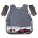Apron for labor (cloak) + sleevens, 570 x 480/240 x 145 mm, (height 116-134), fn 3-20 "red car" 71454