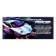 Metal car "Street Reiser", inertial, 1:32, doors, sound and light effects open, blue color.