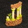 Aquadecor "Antique ruins", 14 x 7 x 16 cm