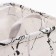 Textile basket of the share "granite", col. White, 32*32*32 cm