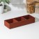 Organizer wooden for tea and kitchen utensils, 33 × 12 × 6 cm, mocko color