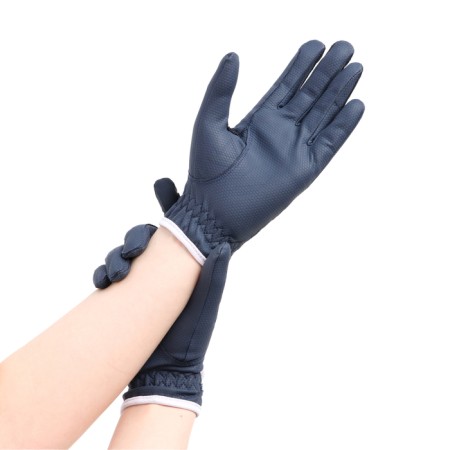 TAYA Equestrianism riding gloves, size S, blue VG4-Blue-3