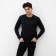 Longslit male Mist Men’s Casual Size 50, black