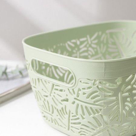 Storage basket "Liszt", plastic, 23.5 × 17 × 11 cm, color mix-6